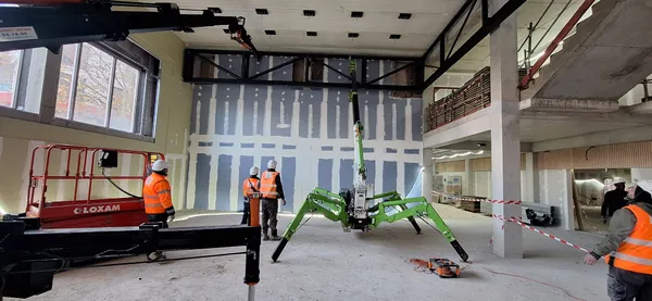 Université Paris 8 EPAURIF — Fermes treillis cloisons mobiles, Vincennes–Saint-Denis — photo 1